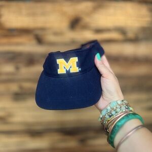 COLOSSEUM | Michigan Navy Visor with Yellow Accent